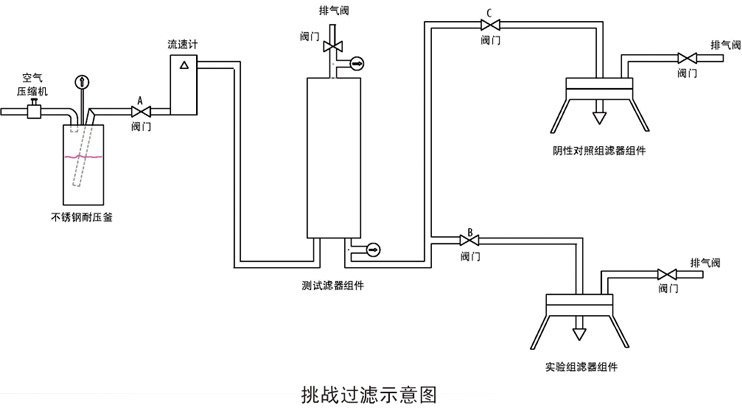 GMP過濾器驗證服務流程示意圖